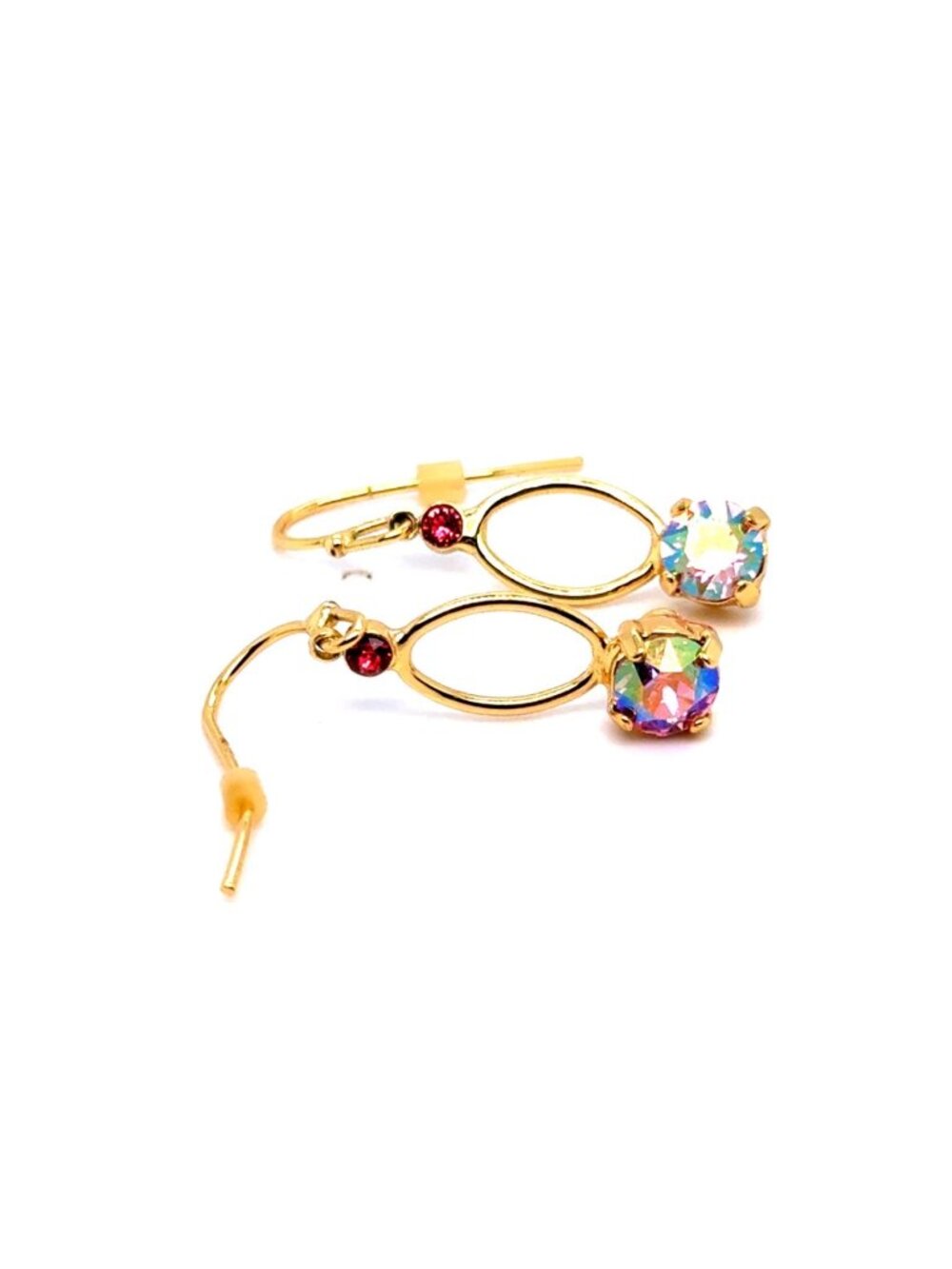 Sorrelli Gold Plated Stone Dangle Earrings